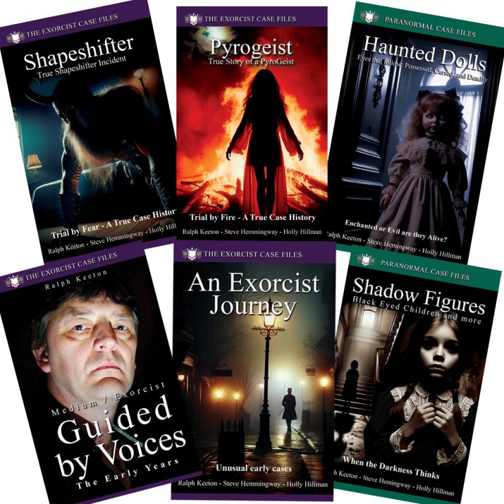 Exorcist Books by Ralph Keeton
